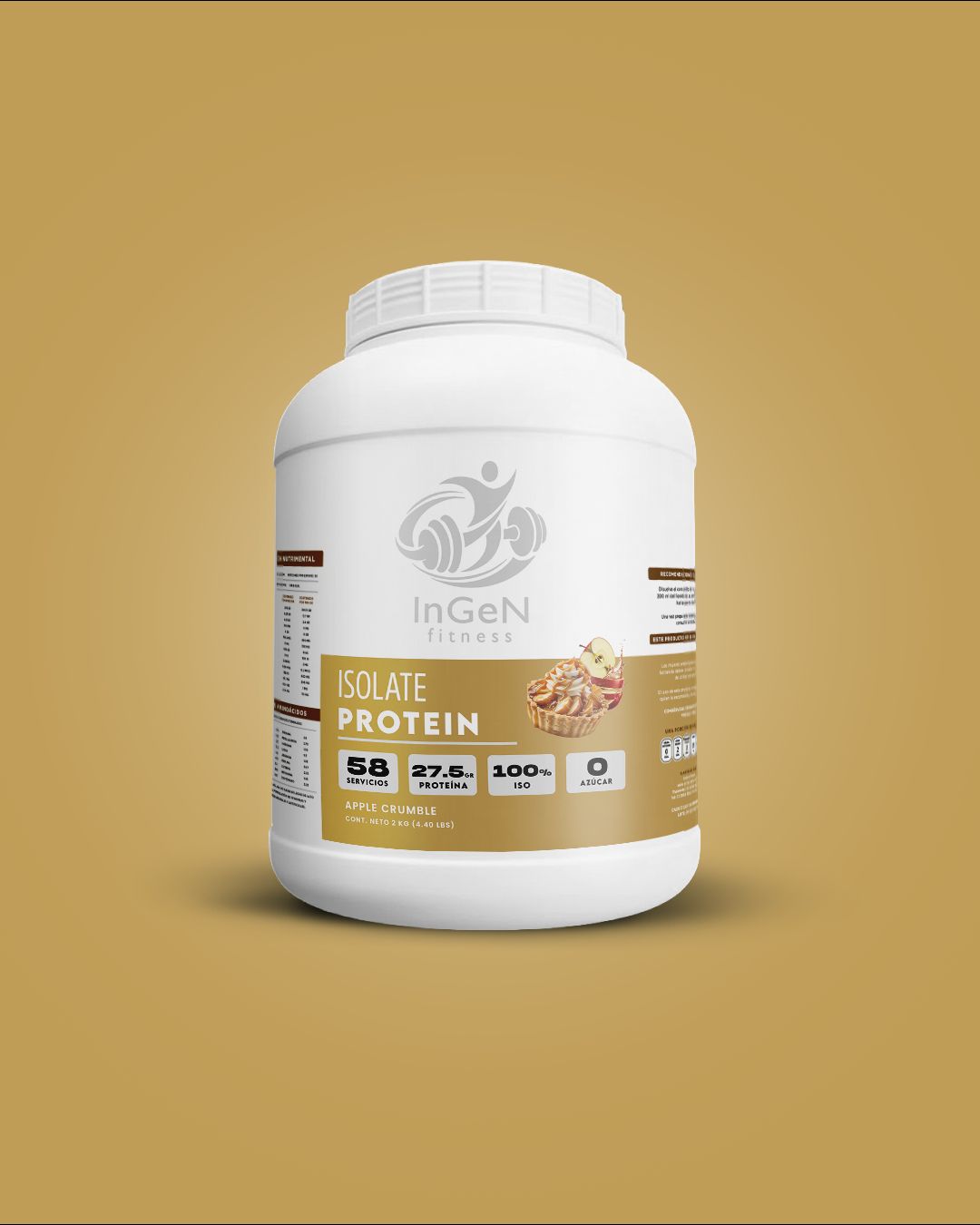 Proteína Isolate InGeN | Alta Pureza | Fácil Digestión