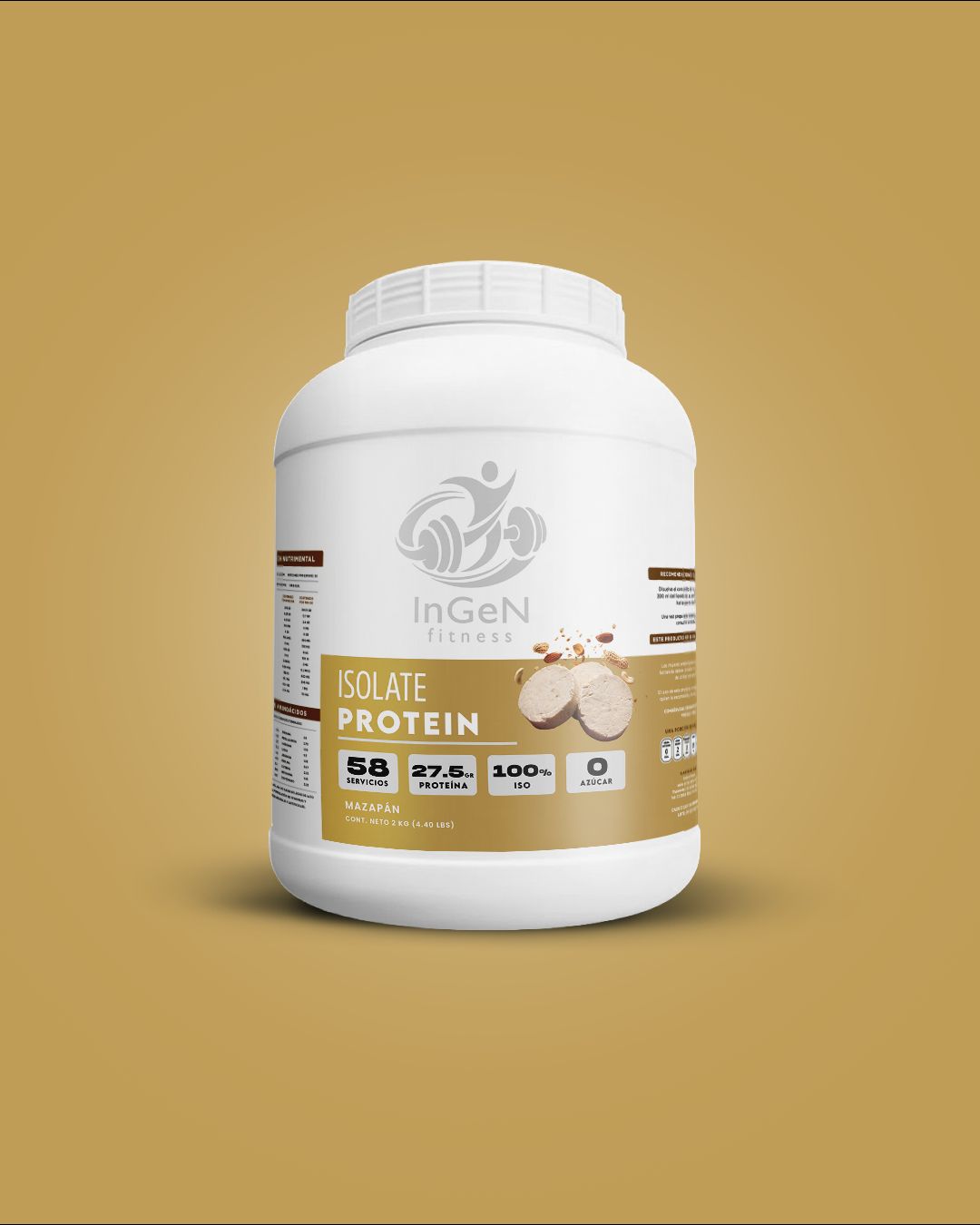 Proteína Isolate InGeN | Alta Pureza | Fácil Digestión