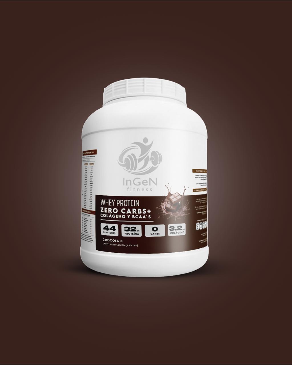 Proteína Zero Carbs + Colágeno + BCAA InGeN | Stack Completo