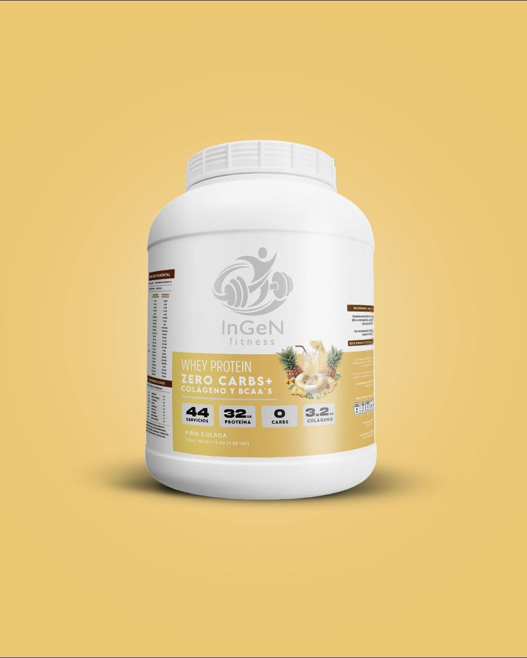 Proteína Zero Carbs + Colágeno + BCAA InGeN | Stack Completo