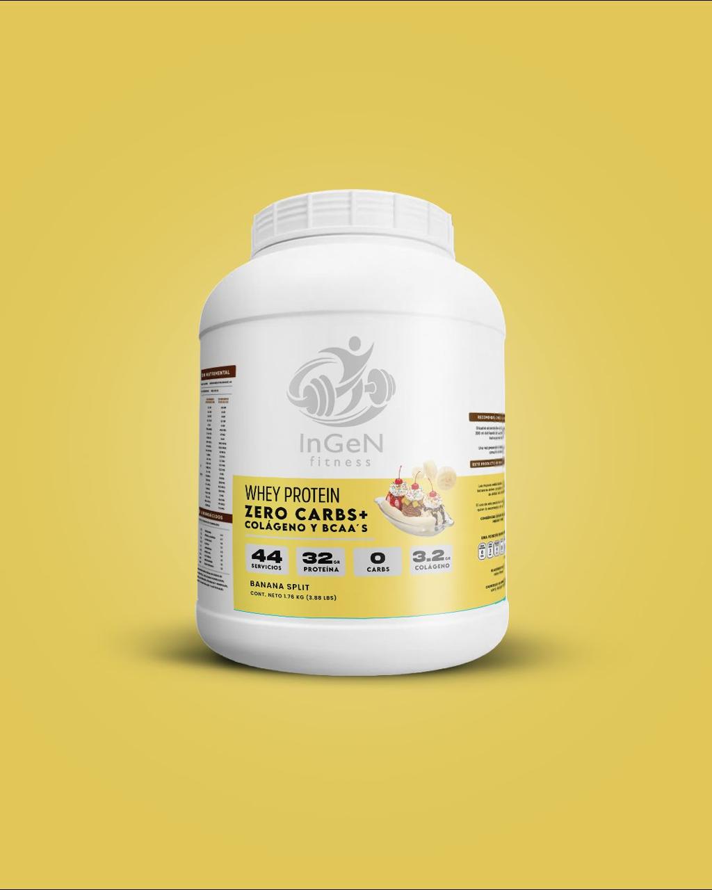 Proteína Zero Carbs + Colágeno + BCAA InGeN | Stack Completo