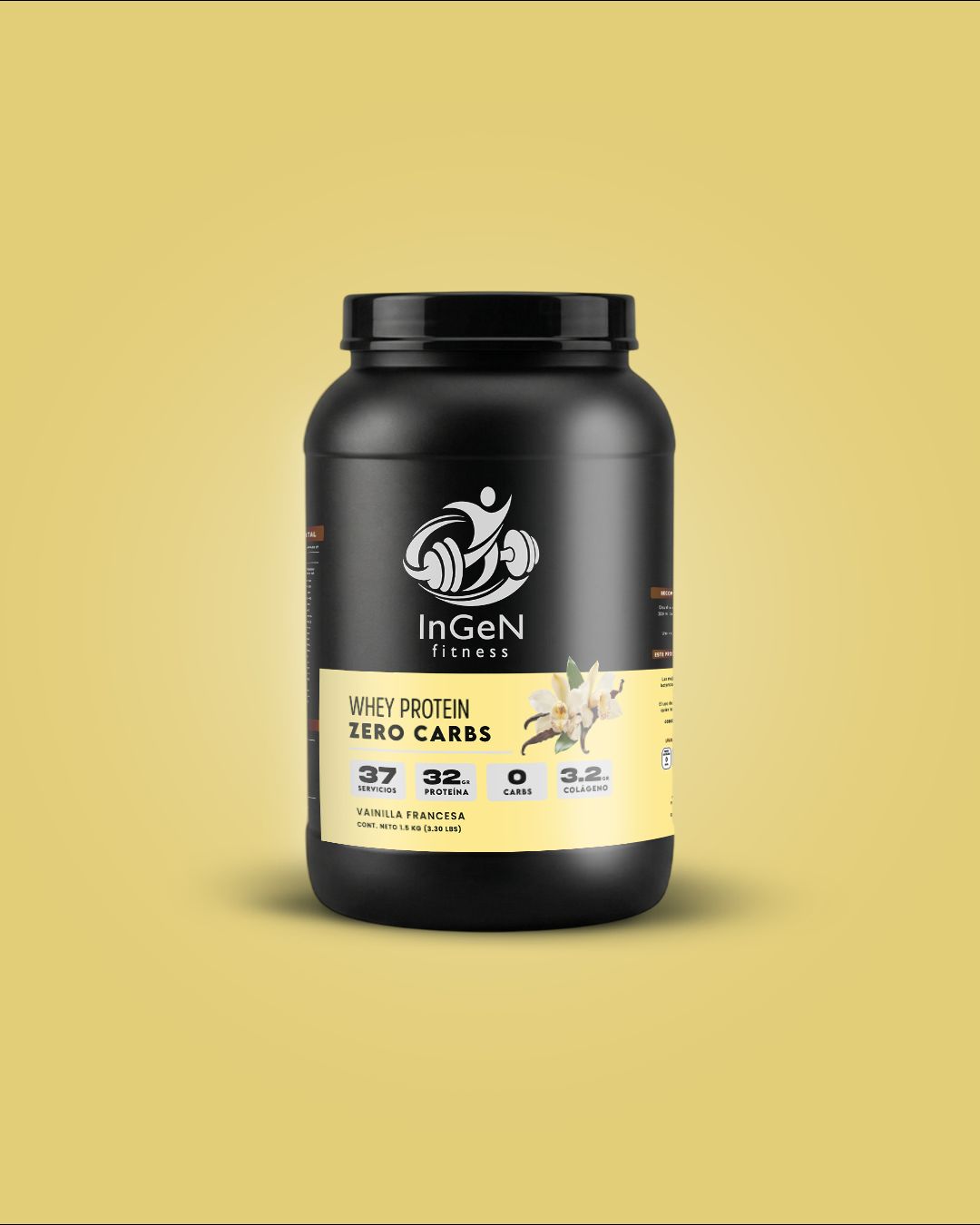 Proteína Zero Carbs InGeN | Sin Carbohidratos | Keto Friendly