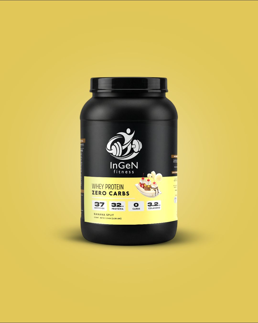 Proteína Zero Carbs InGeN | Sin Carbohidratos | Keto Friendly