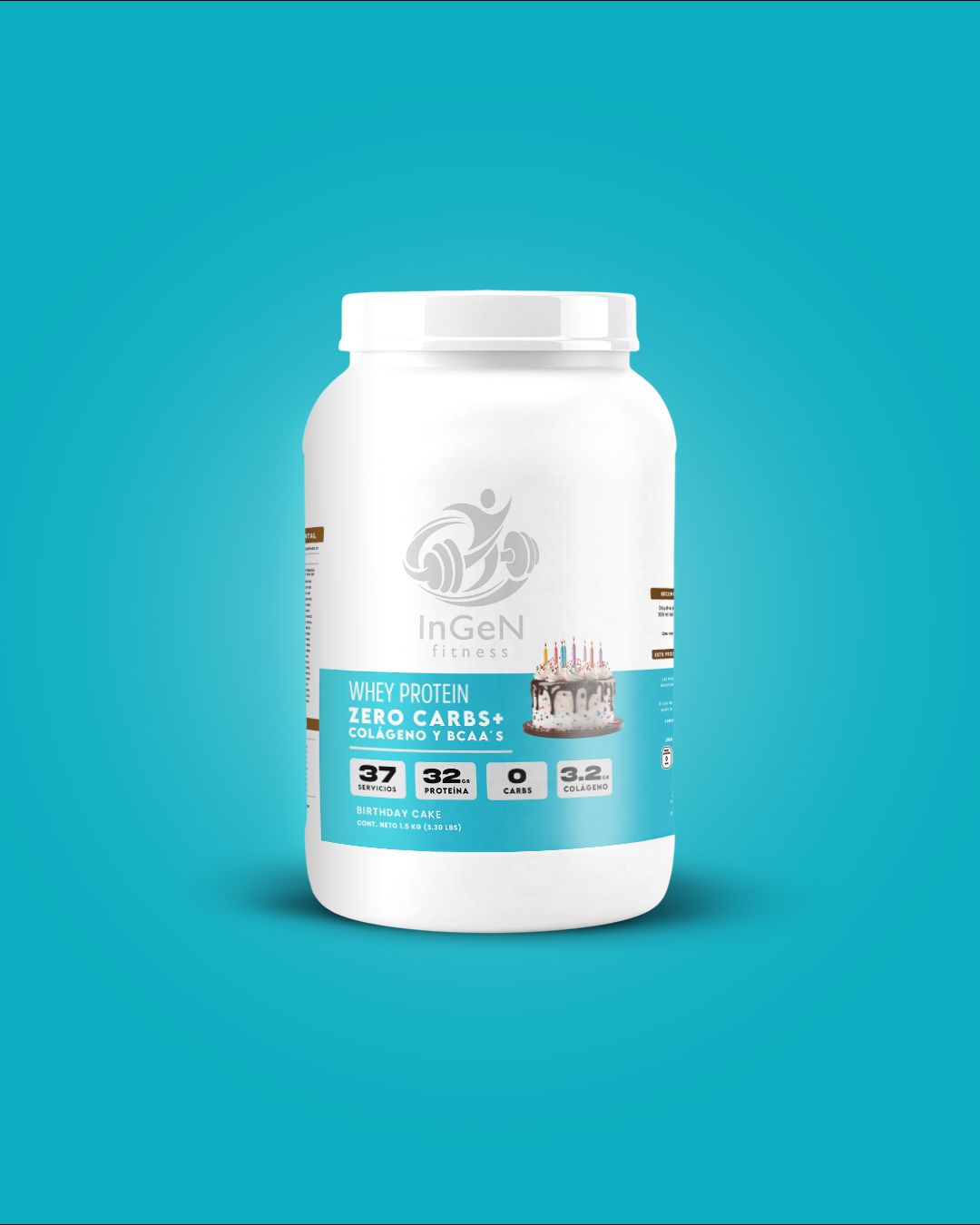 Proteína Zero Carbs + Colágeno + BCAA InGeN | Stack Completo