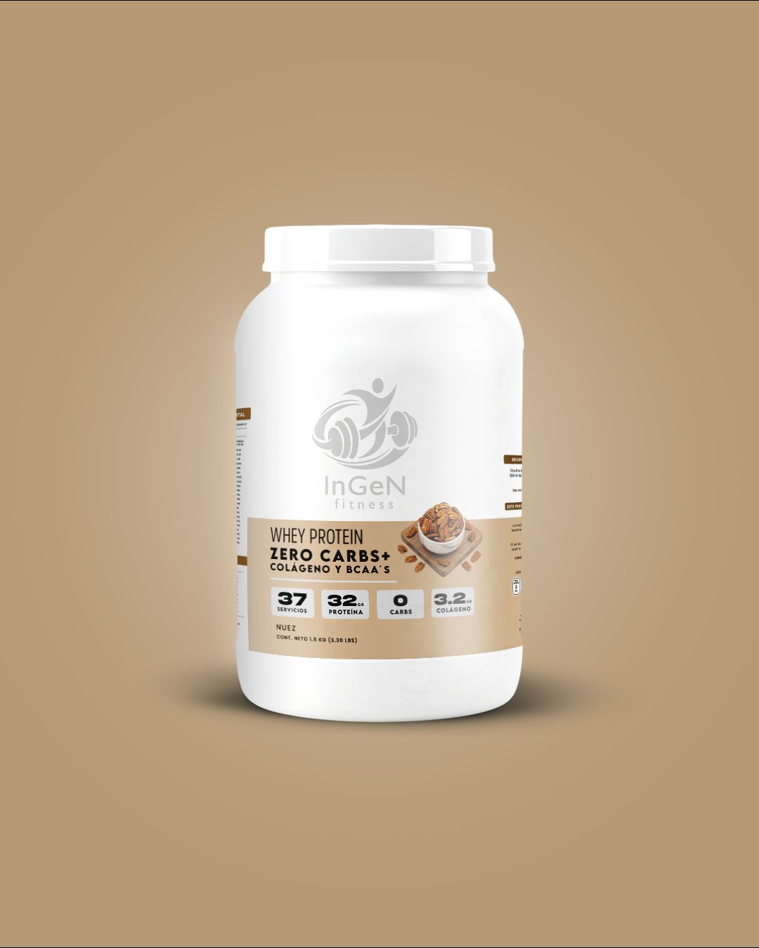 Proteína Zero Carbs + Colágeno + BCAA InGeN | Stack Completo