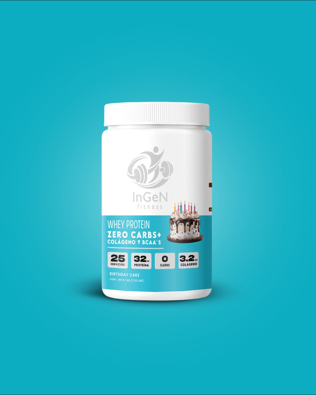 Proteína Zero Carbs + Colágeno + BCAA InGeN | Stack Completo