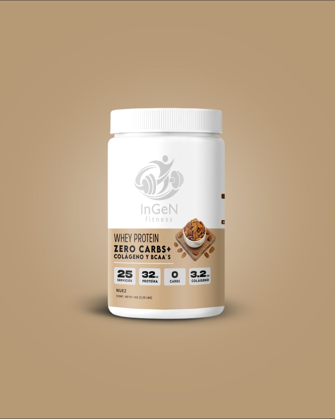 Proteína Zero Carbs + Colágeno + BCAA InGeN | Stack Completo