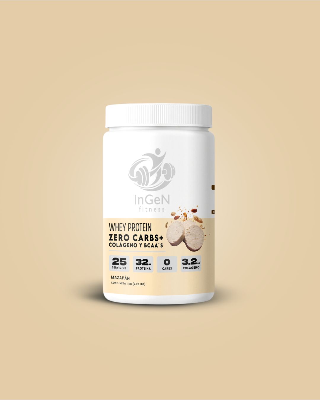 Proteína Zero Carbs + Colágeno + BCAA InGeN | Stack Completo