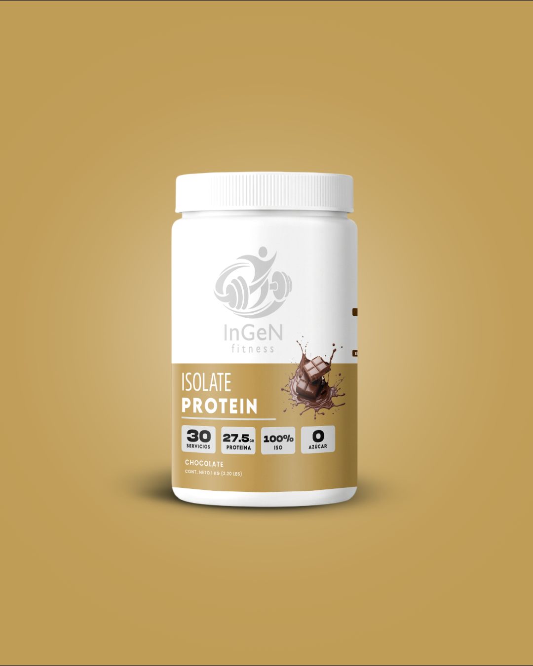 Proteína Isolate InGeN | Alta Pureza | Fácil Digestión