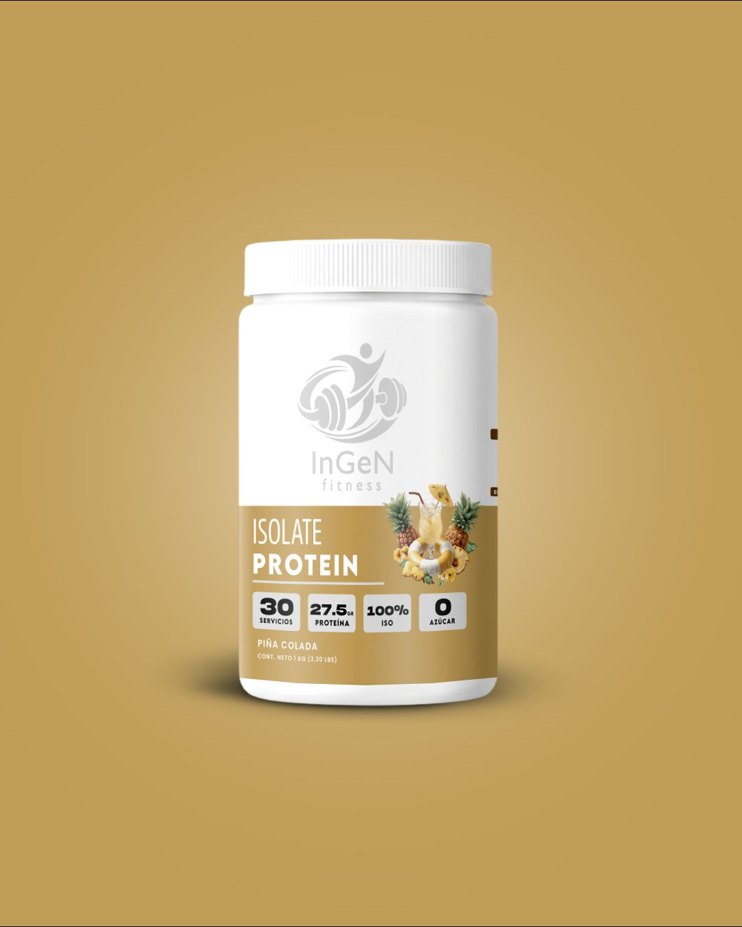 Proteína Isolate InGeN | Alta Pureza | Fácil Digestión