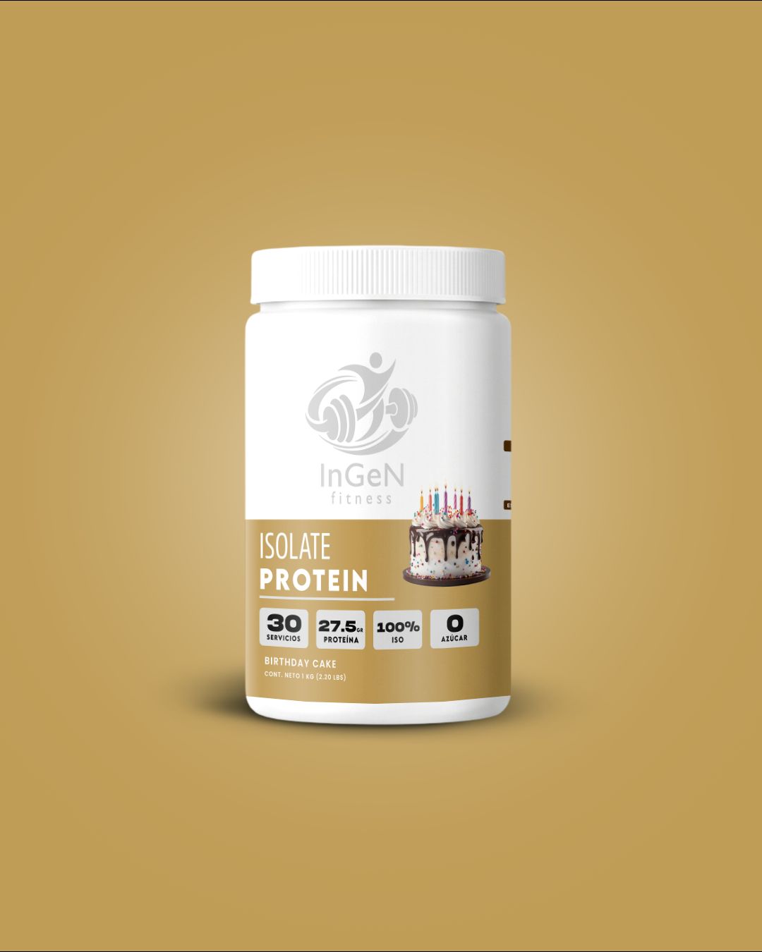 Proteína Isolate InGeN | Alta Pureza | Fácil Digestión