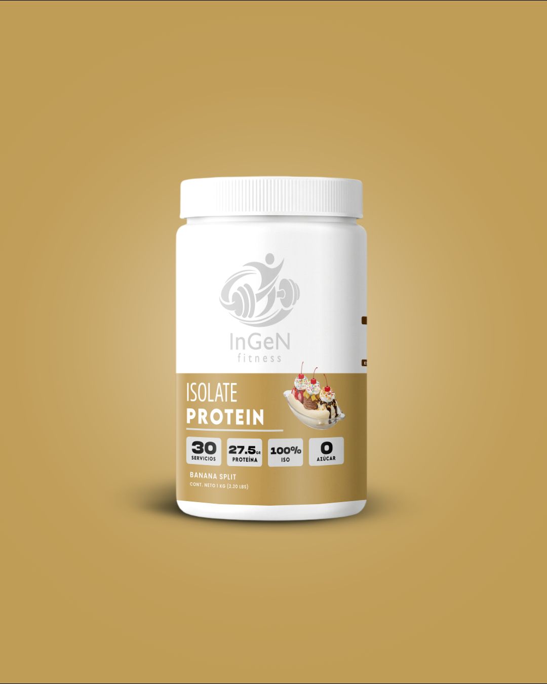 Proteína Isolate InGeN | Alta Pureza | Fácil Digestión