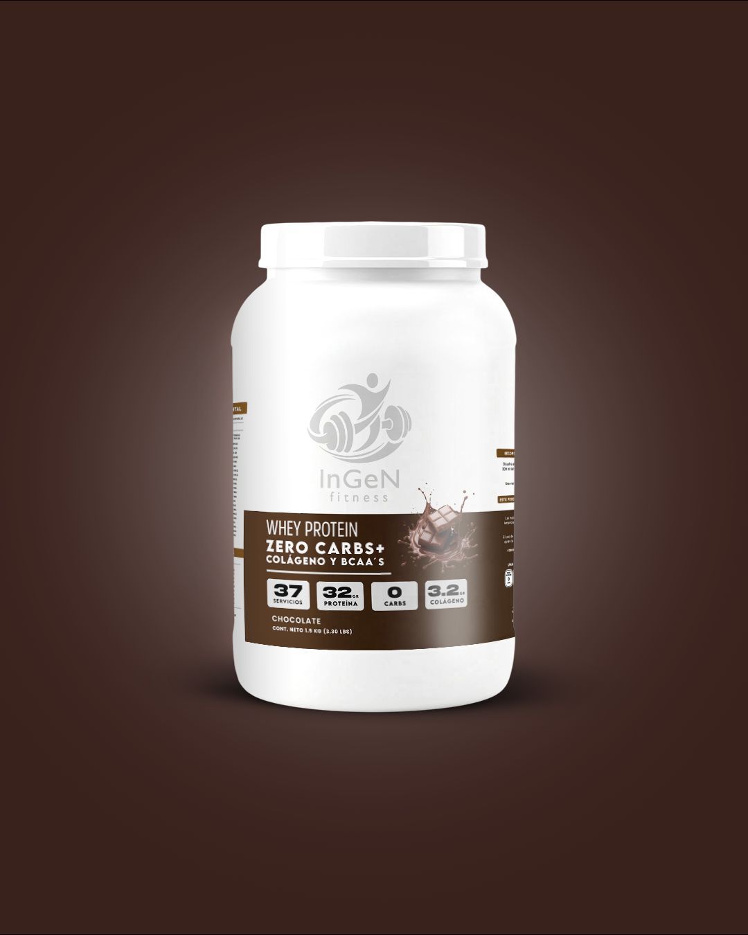 Proteína Zero Carbs + Colágeno + BCAA InGeN | Stack Completo
