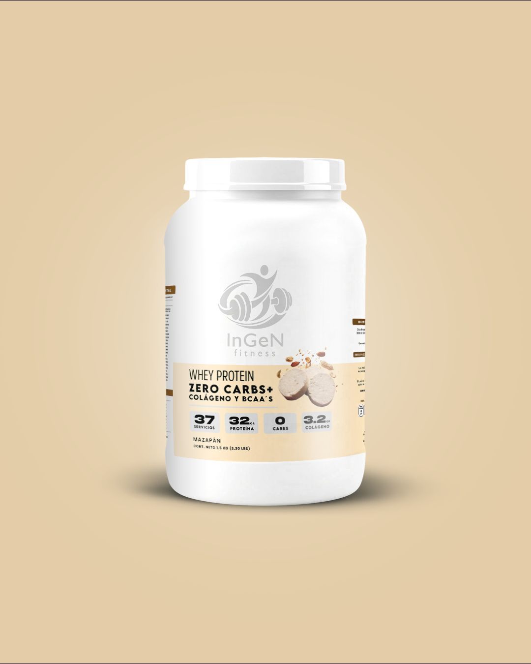 Proteína Zero Carbs + Colágeno + BCAA InGeN | Stack Completo