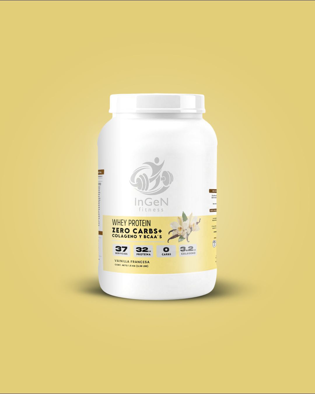 Proteína Zero Carbs + Colágeno + BCAA InGeN | Stack Completo