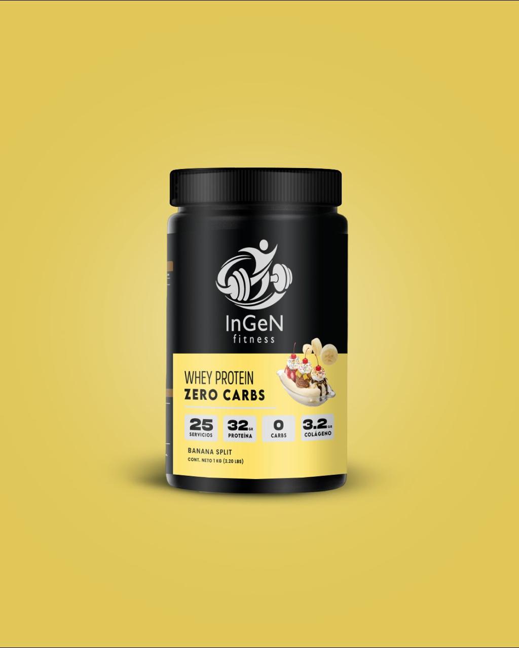Proteína Zero Carbs InGeN | Sin Carbohidratos | Keto Friendly